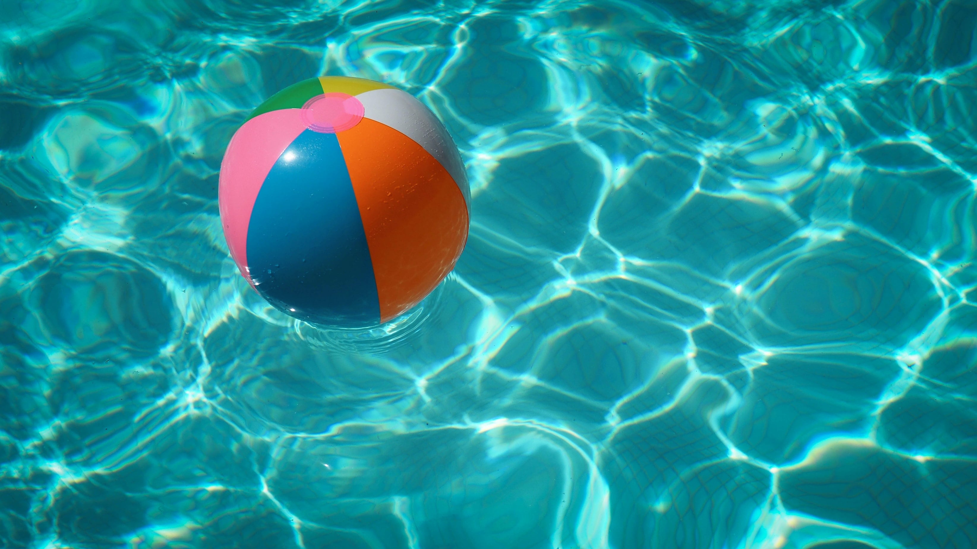 Beach Ball on the Water